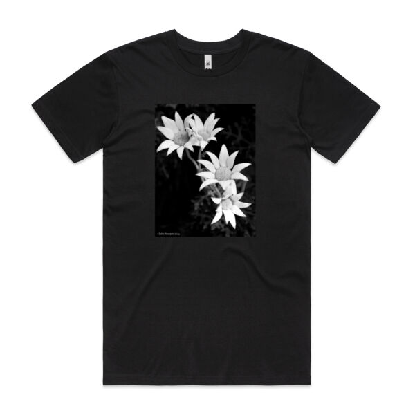 Flannel Flower photographic | men's tee Thumbnail