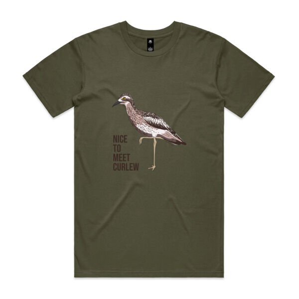 Nice to meet Curlew! men's tee Thumbnail